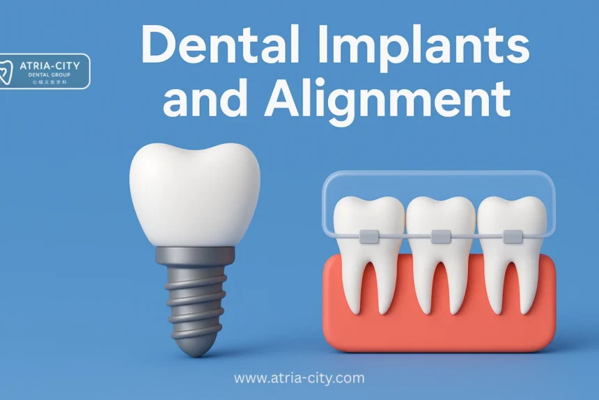 replacing missing teeth and Alignment in Singapore_Atria-city