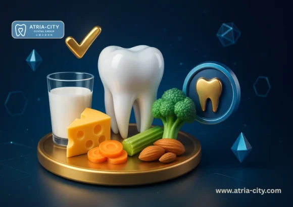 Best Foods to Eat for Stronger Teeth by Atria-city dental group