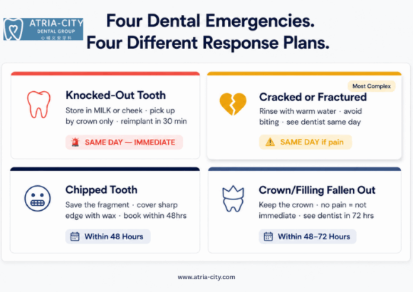 Cracked or Knocked-Out Tooth in Singapore 60-Min Action Plan_Atria-city_Dental_Group